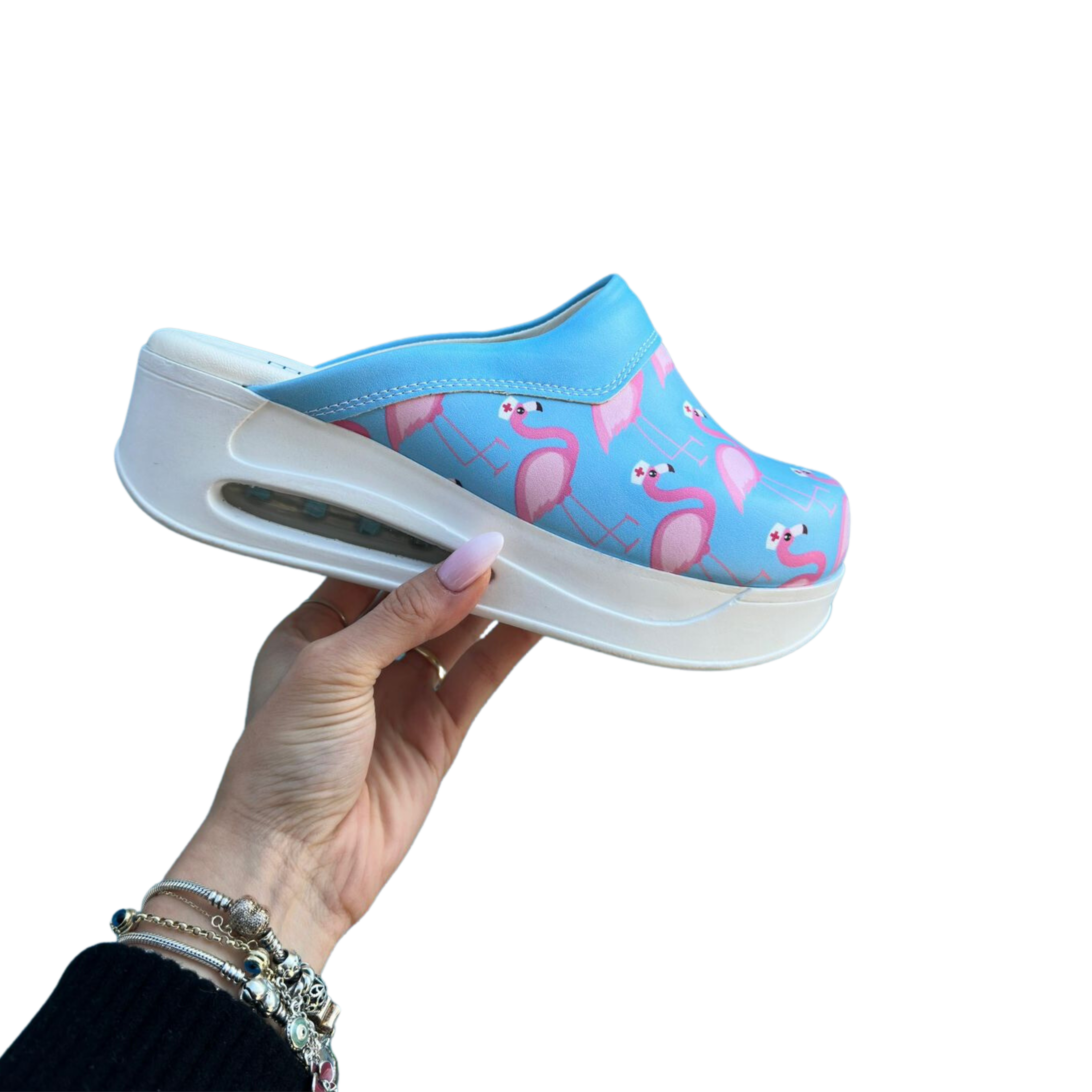 Flamingo Airmeds Clogs