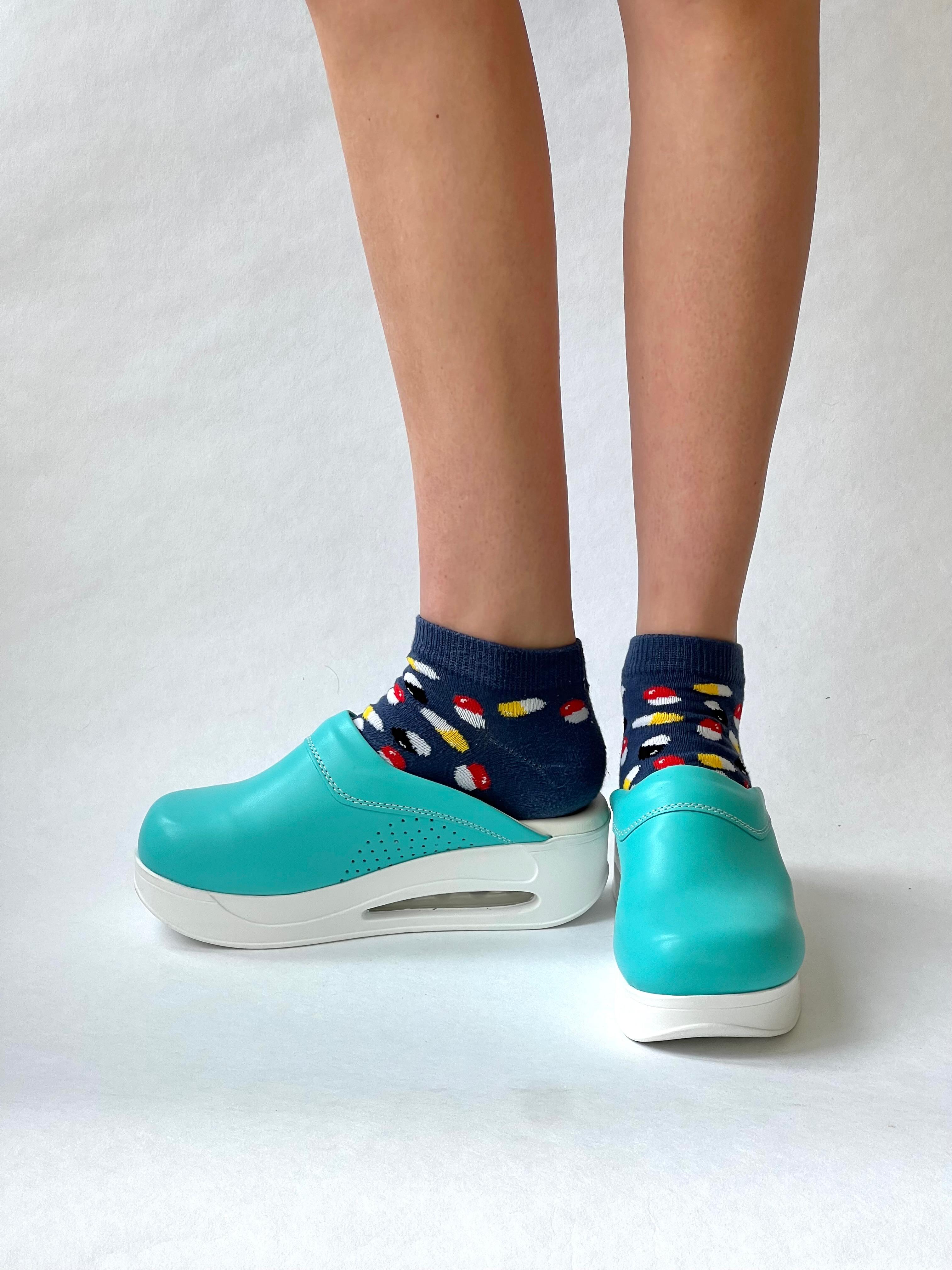 Airmeds Clogs Uni Blau