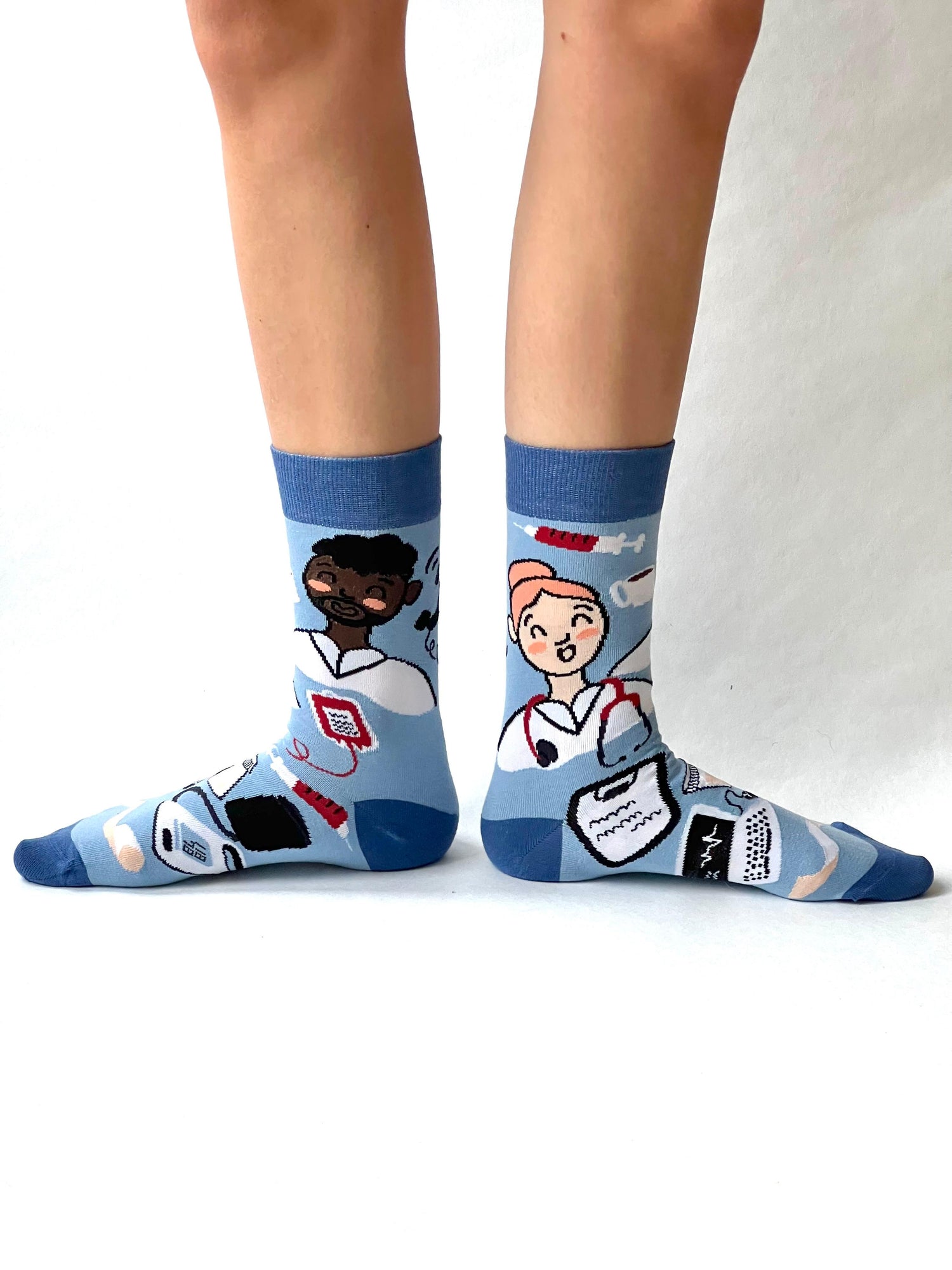 Arztassistenten-Socken
