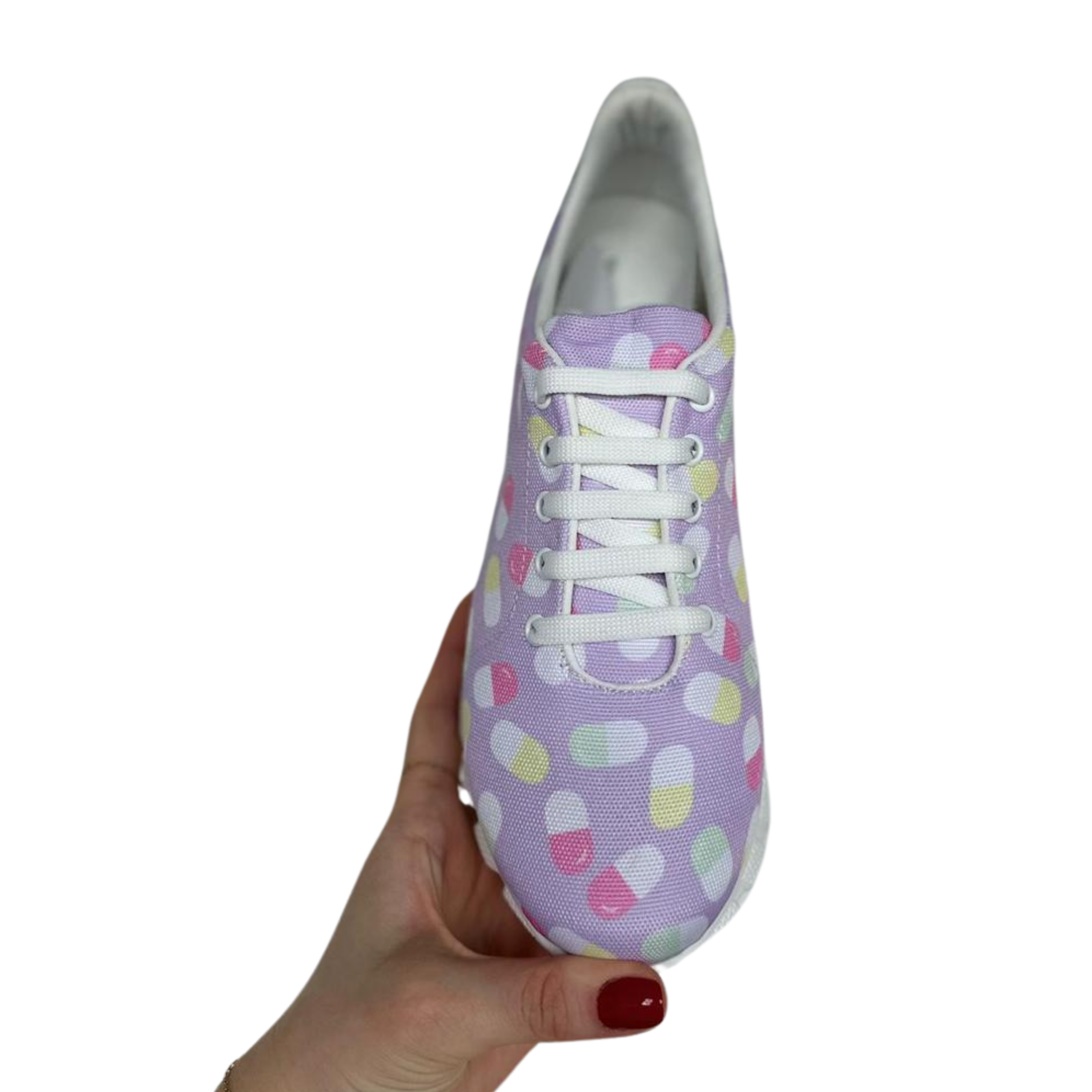 MedSocks Medikamente | Pillen Lila Sneakers