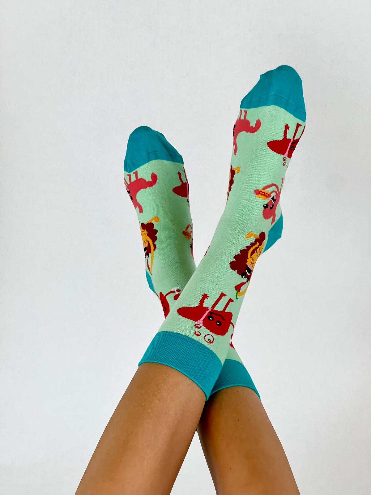 Magen-Darm-Leber MedSocks Grün