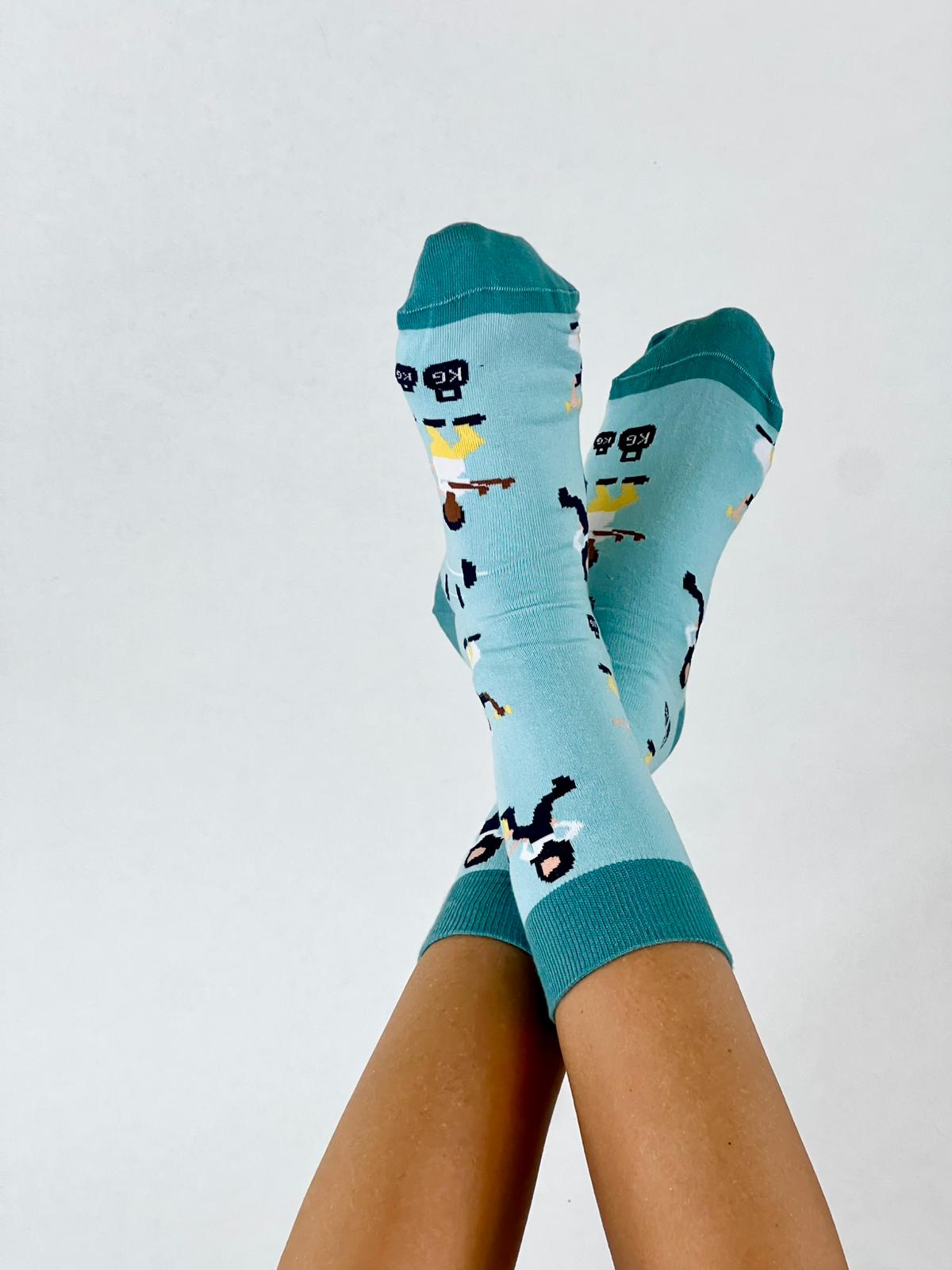 Physio Socken Blau