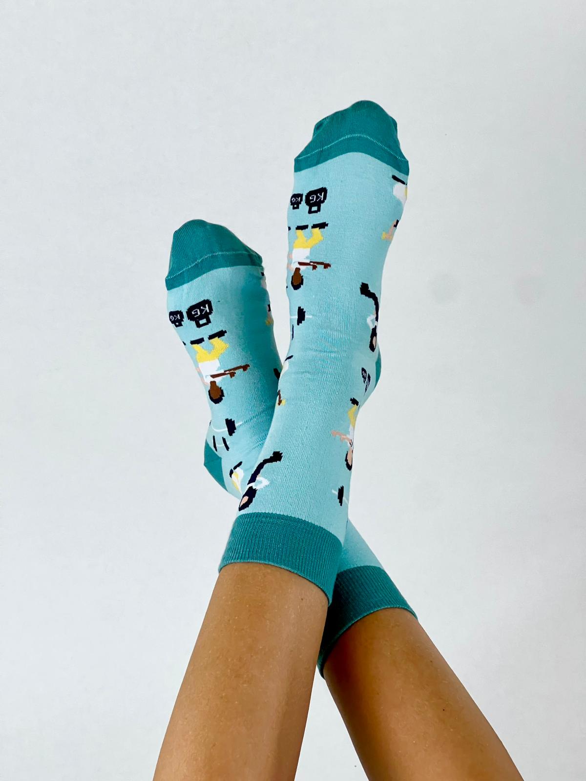 Physio Socken Blau