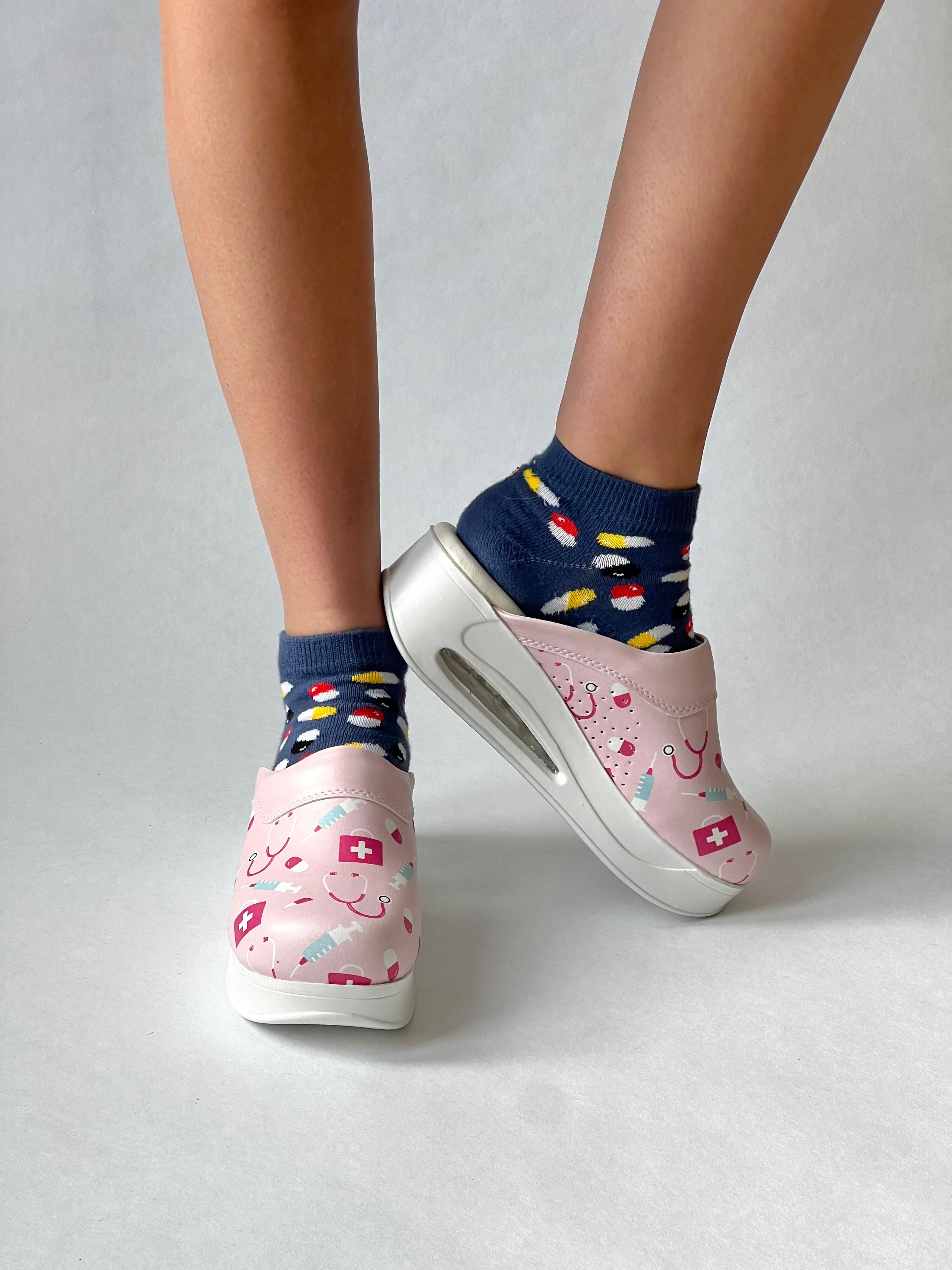 Pflege Hell Rosa Airmeds Clogs