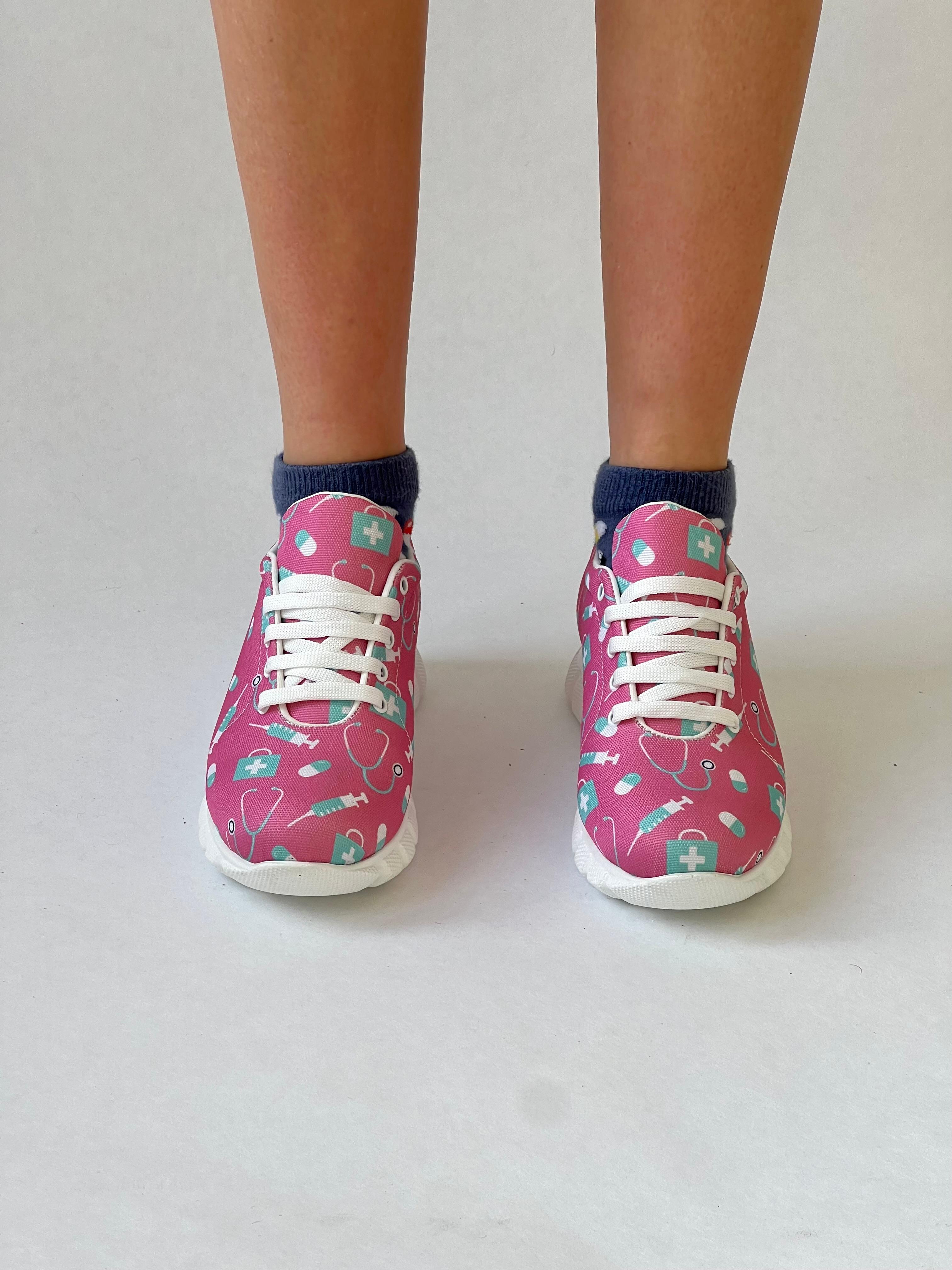 MedSocks Sneakers Pflege Fuchsia