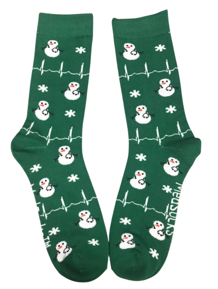 Schneemann grün