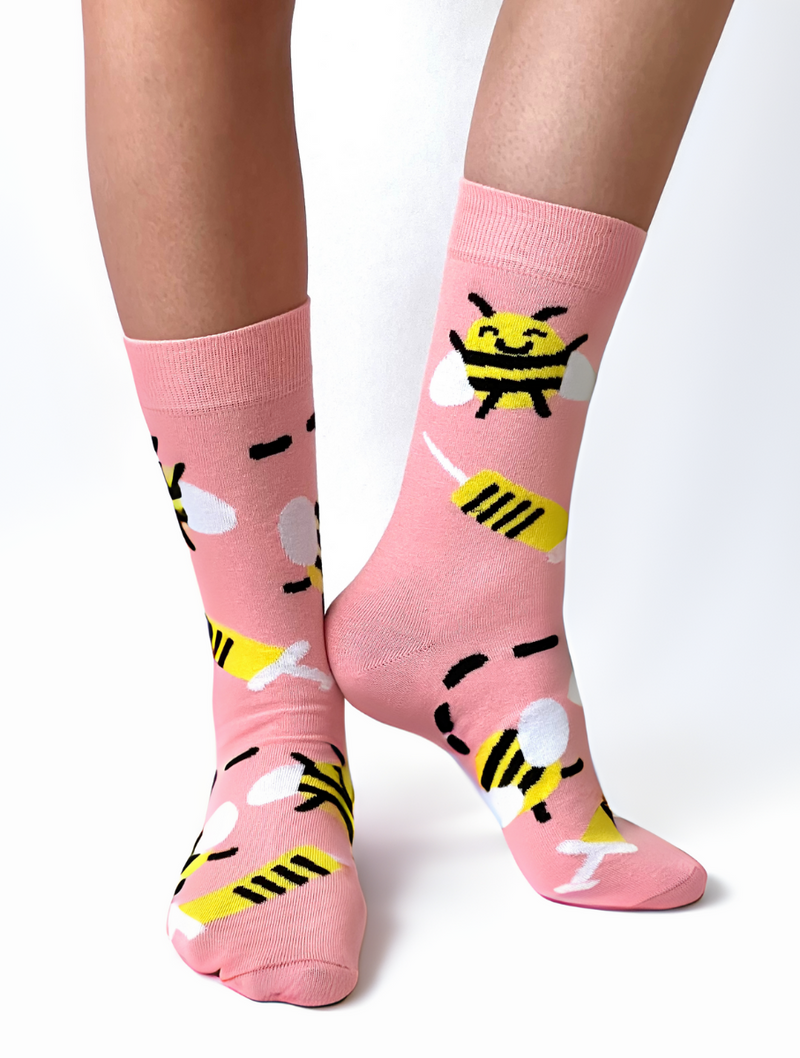 MedSocks Bienen Socken