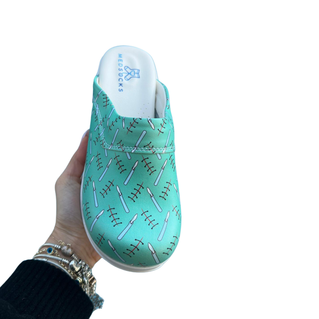 AirMeds Clogs Grün Chirurgie
