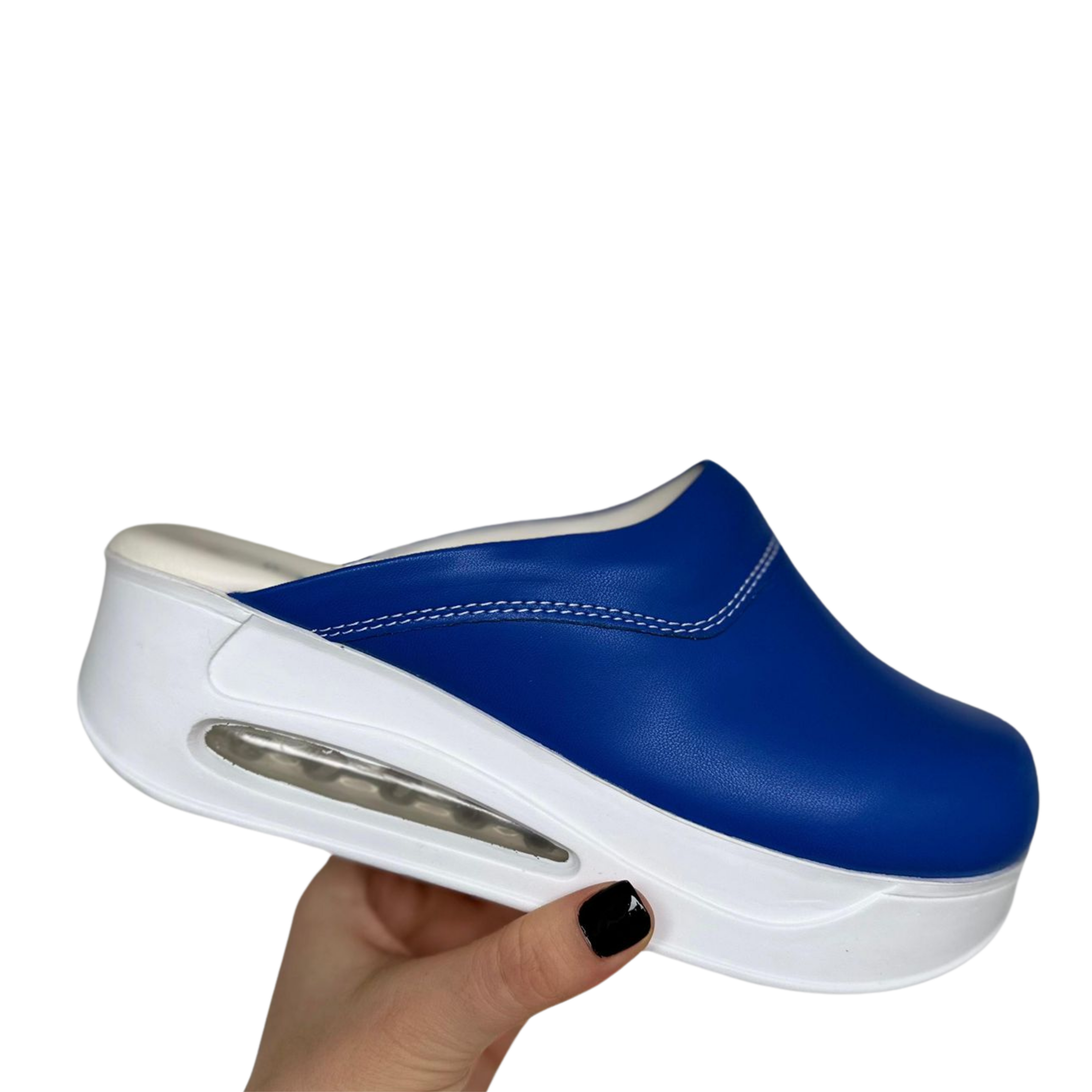 Airmeds Clogs Uni Dunkel Blau