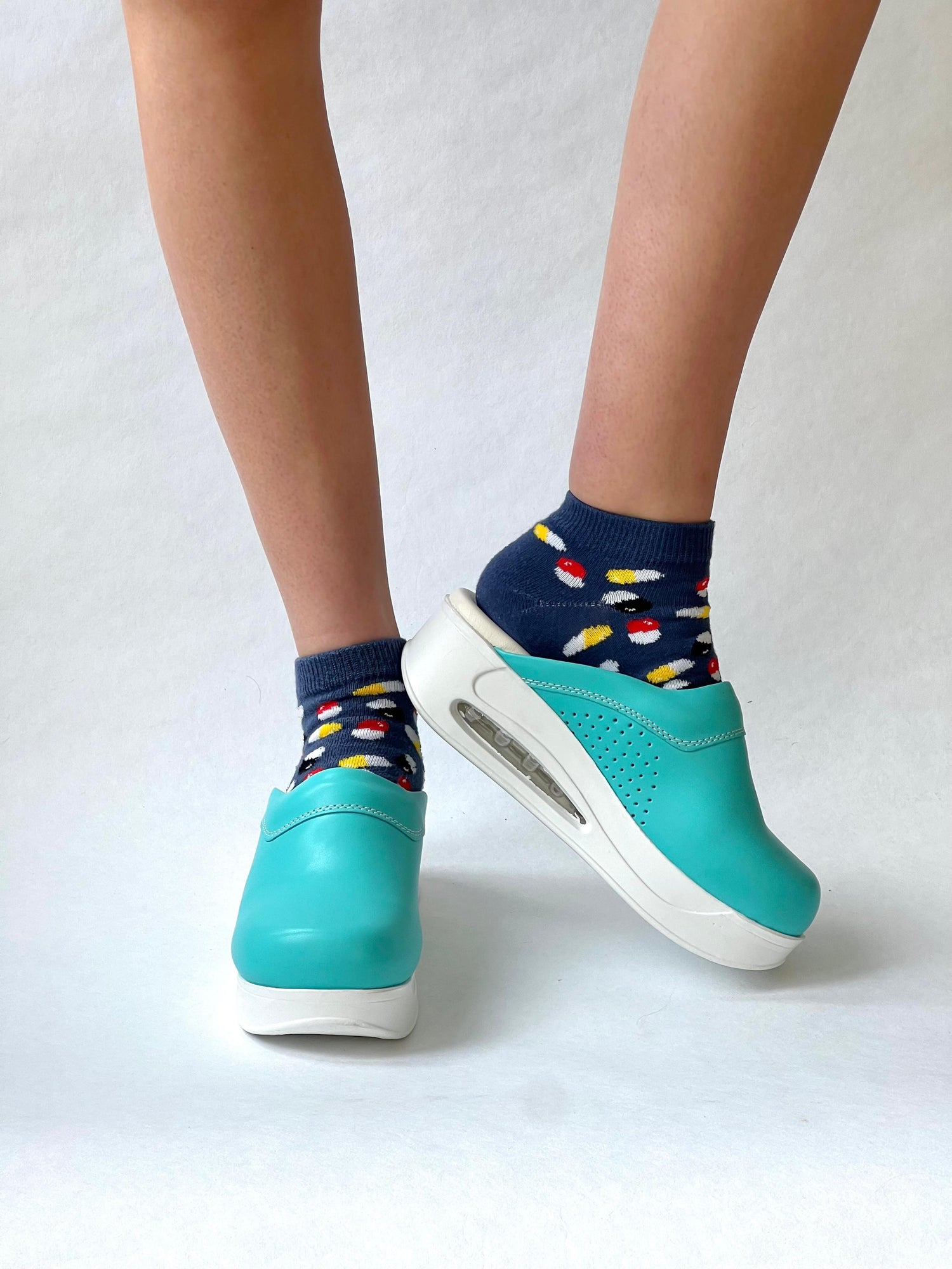 Airmeds Clogs Uni Blau