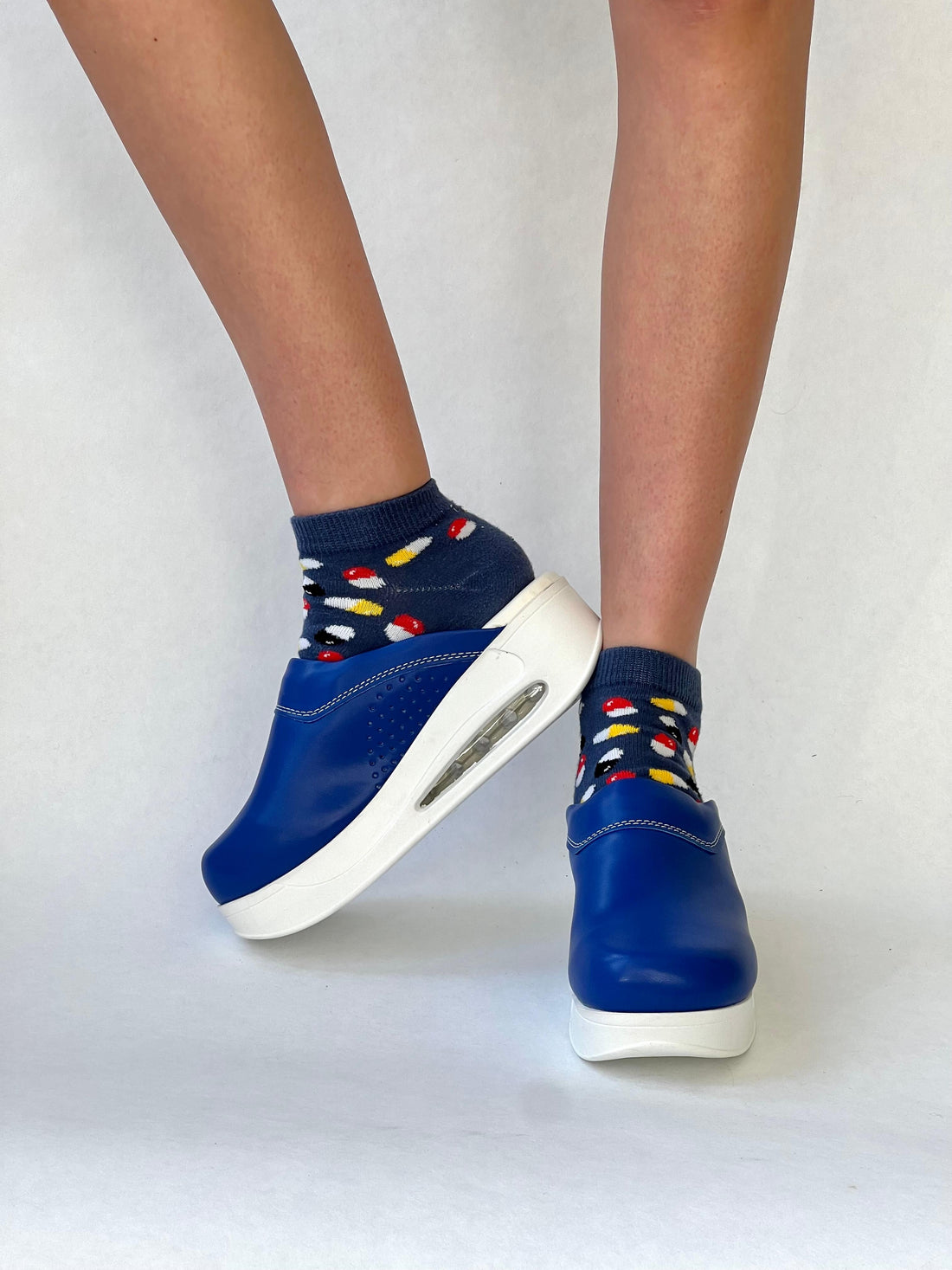 Airmeds Clogs Uni Dunkel Blau