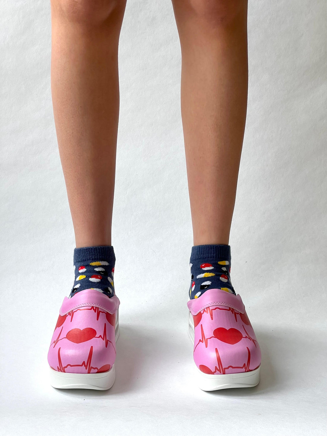 Pflegeleidenschaft Rosa Airmeds Clogs