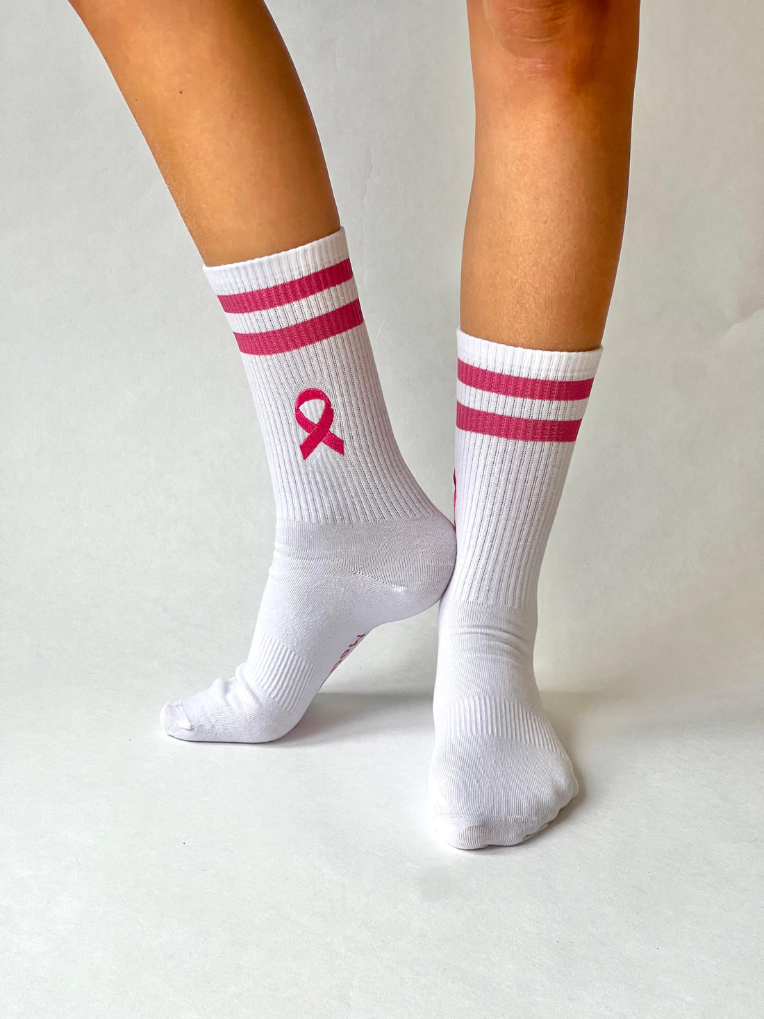 Brustkrebs Awareness Sportsocken