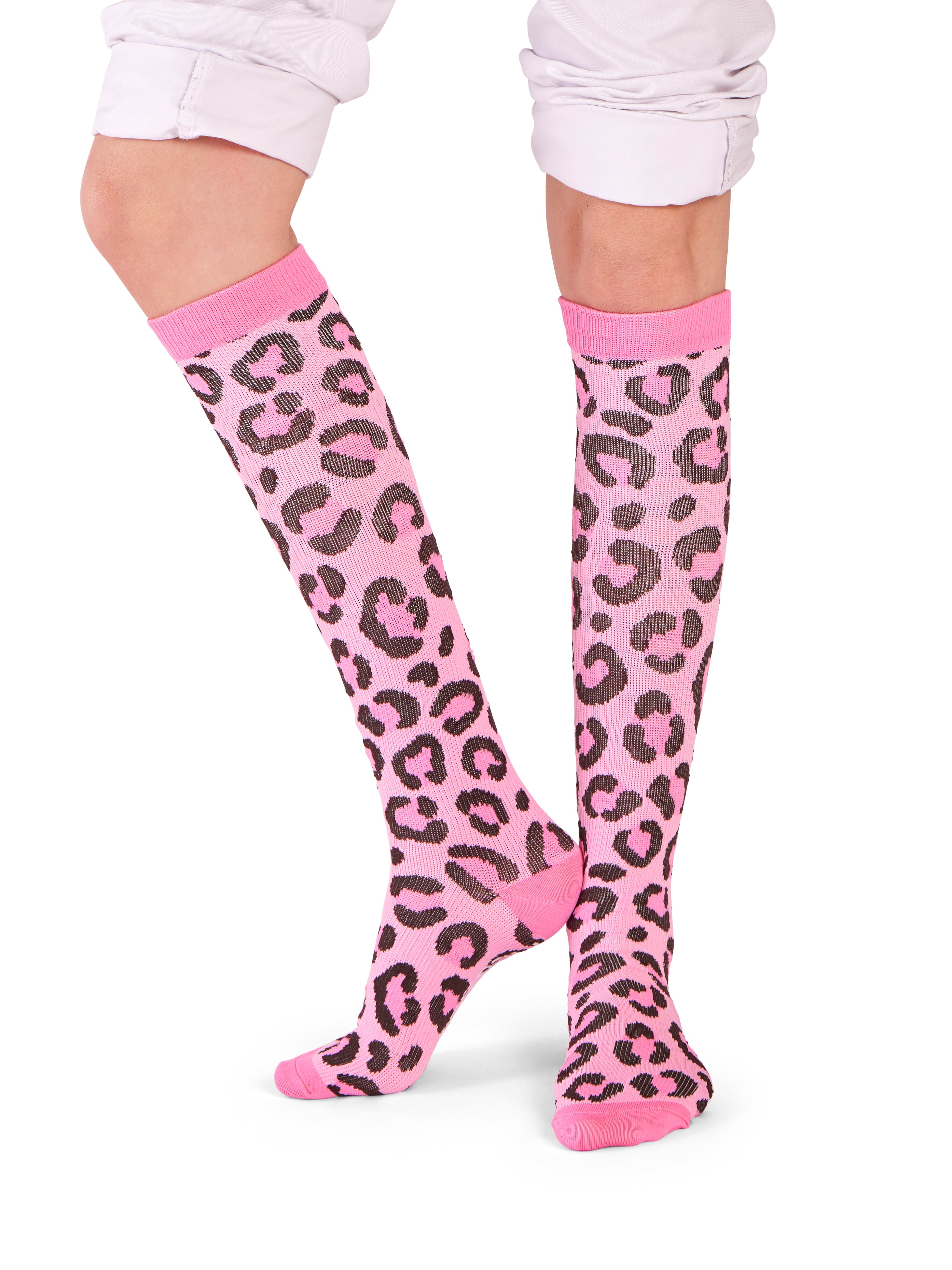 MedSocks &quot;Panther&quot; Kompressionsstrümpfe Rosa