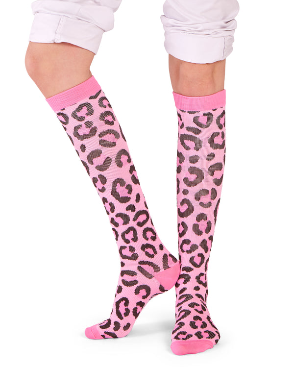 MedSocks "Panther"🐆Kompressionsstrümpfe Rosa