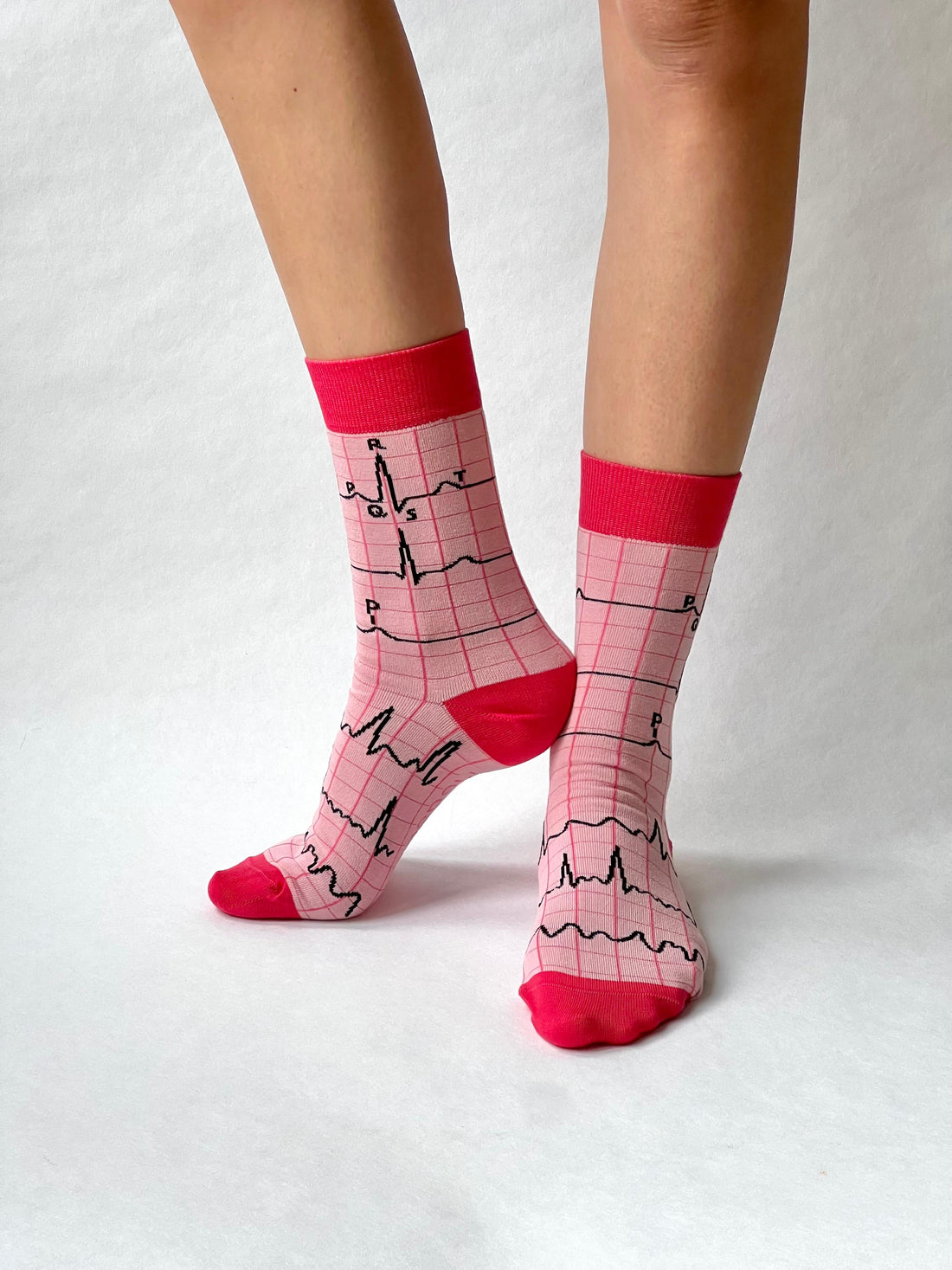 EKG print | Herzschlag Socken