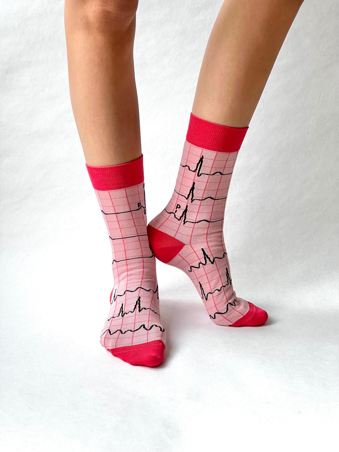 EKG print | Herzschlag Socken