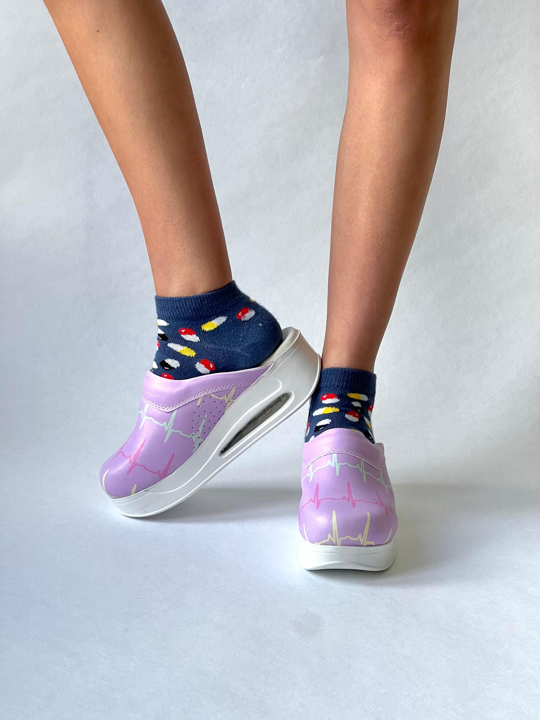 EKG Pastel AirMeds Clogs