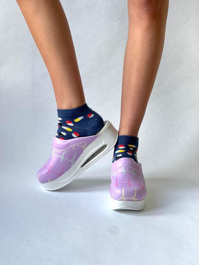EKG Pastel AirMeds Clogs