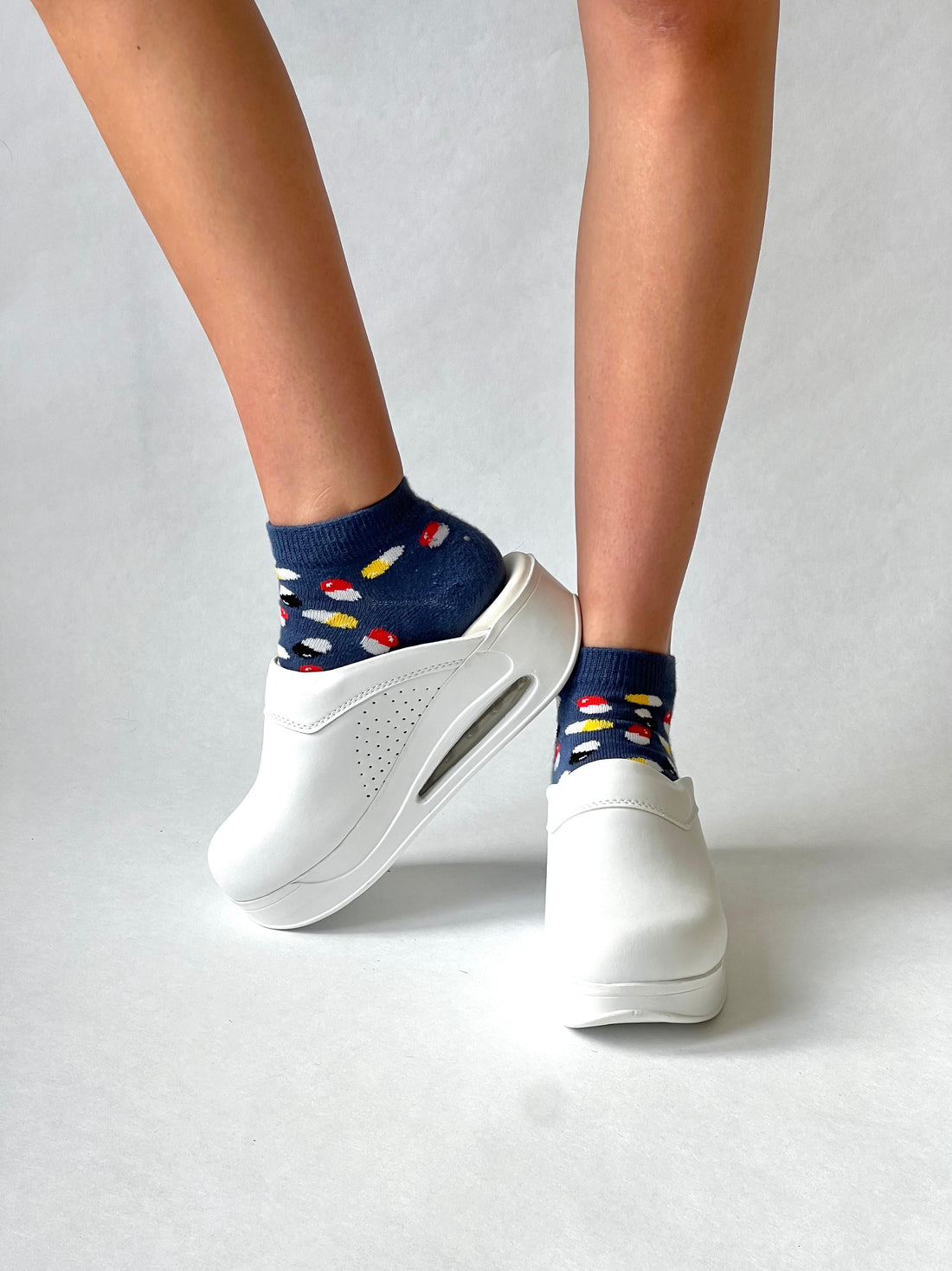 Airmeds Clogs Uni Weiß