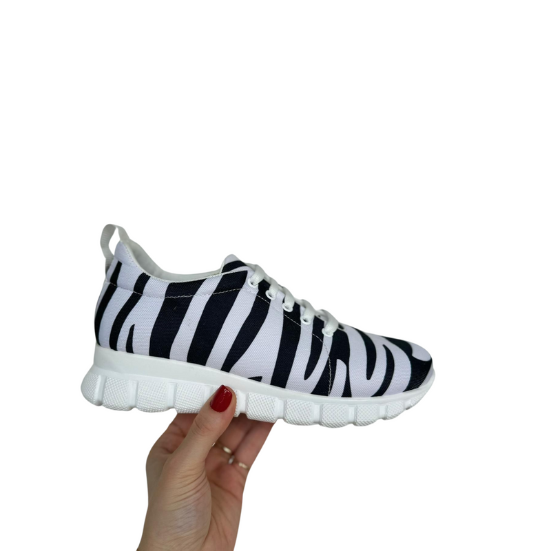 MedSocks Sneakers Zebra