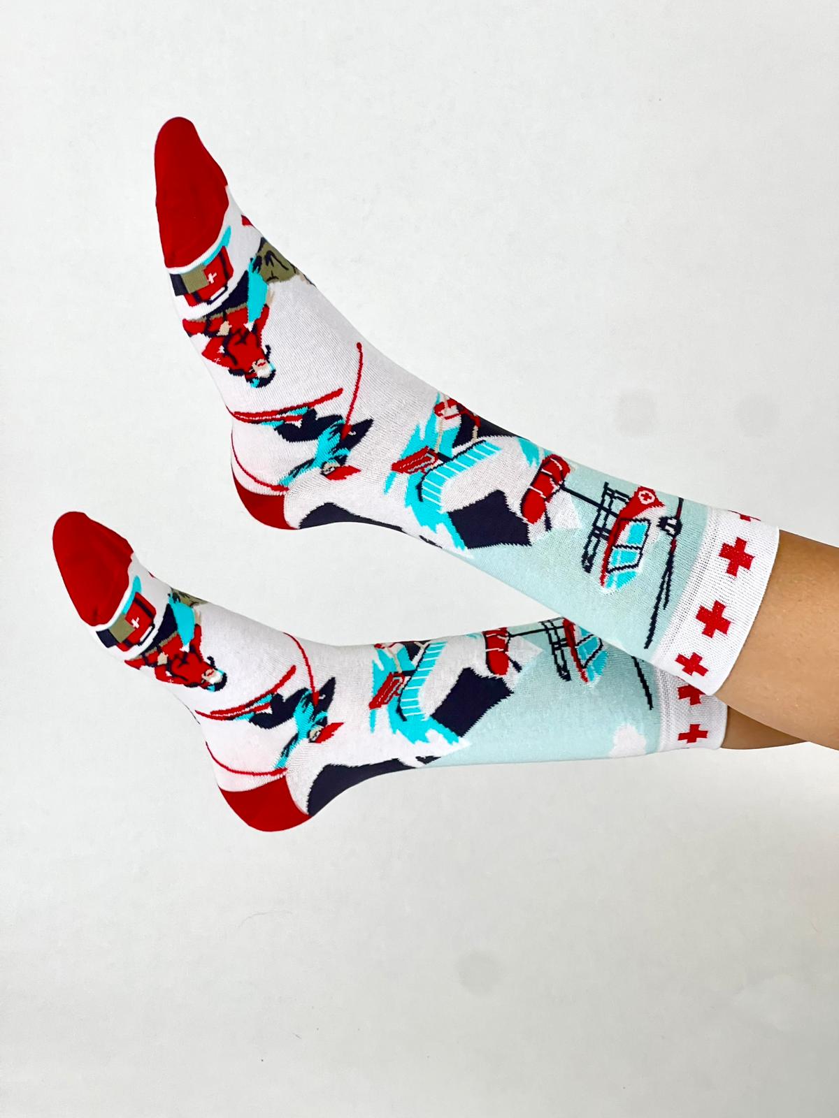 Gipsflug Winterpflege Socken