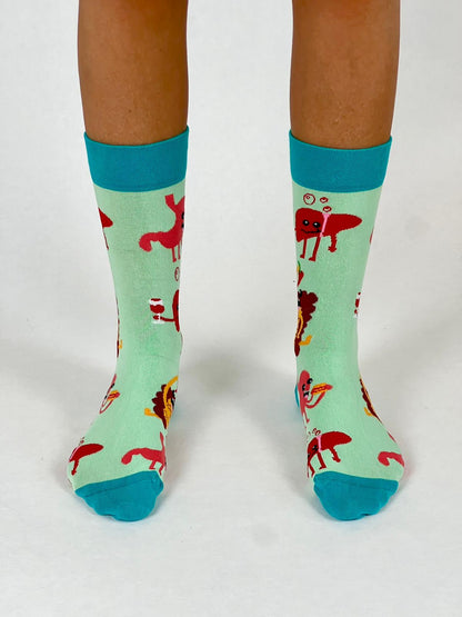 Magen-Darm-Leber MedSocks Grün