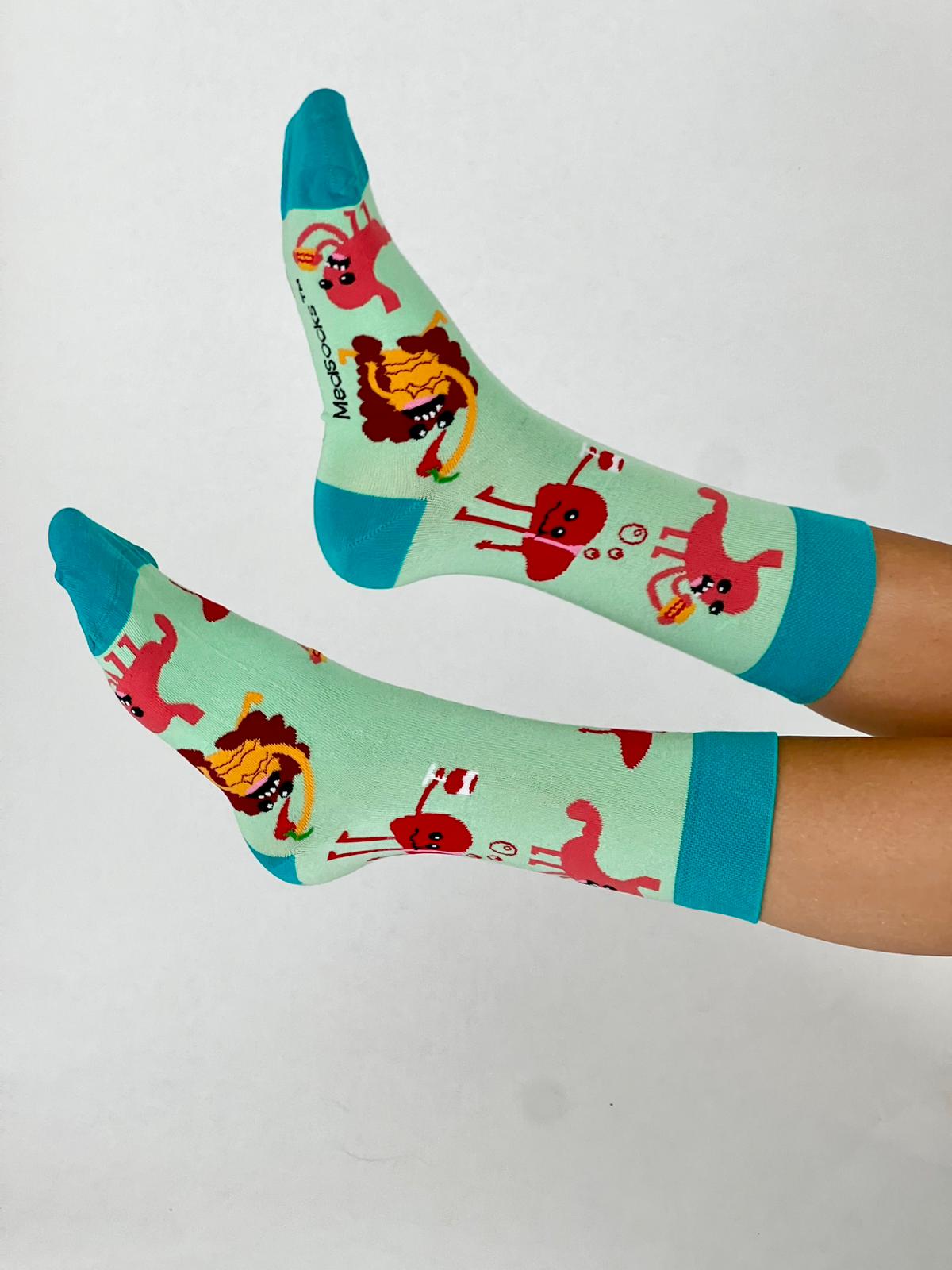 Magen-Darm-Leber MedSocks Grün