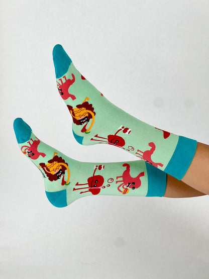 Magen-Darm-Leber MedSocks Grün