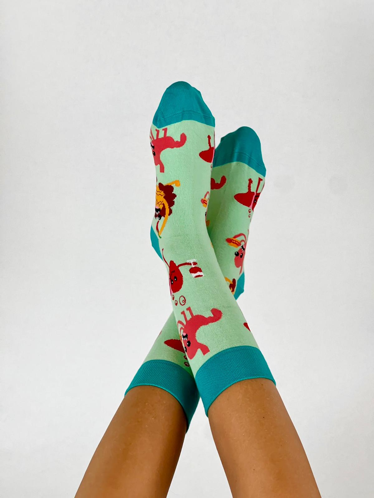 Magen-Darm-Leber MedSocks Grün