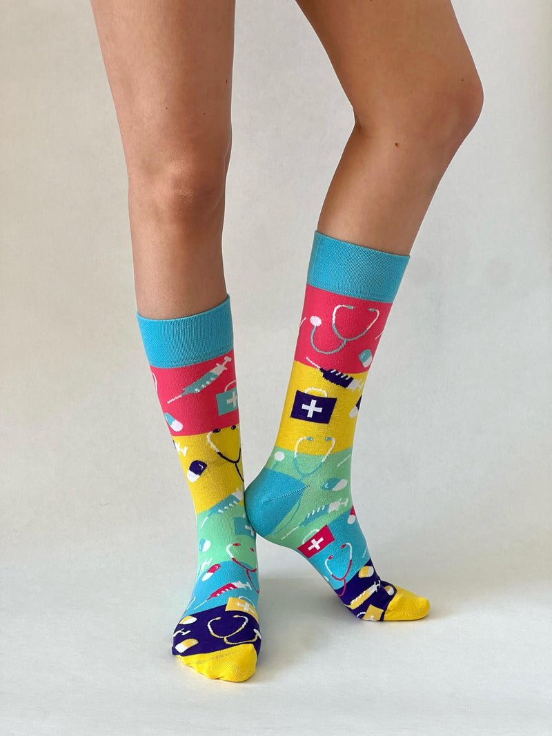 Pflege Socken Pastel