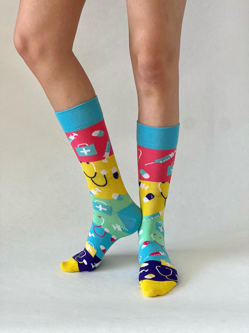 Pflege Socken Pastel
