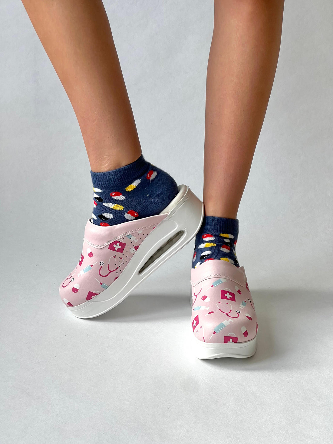 Pflege Hell Rosa Airmeds Clogs