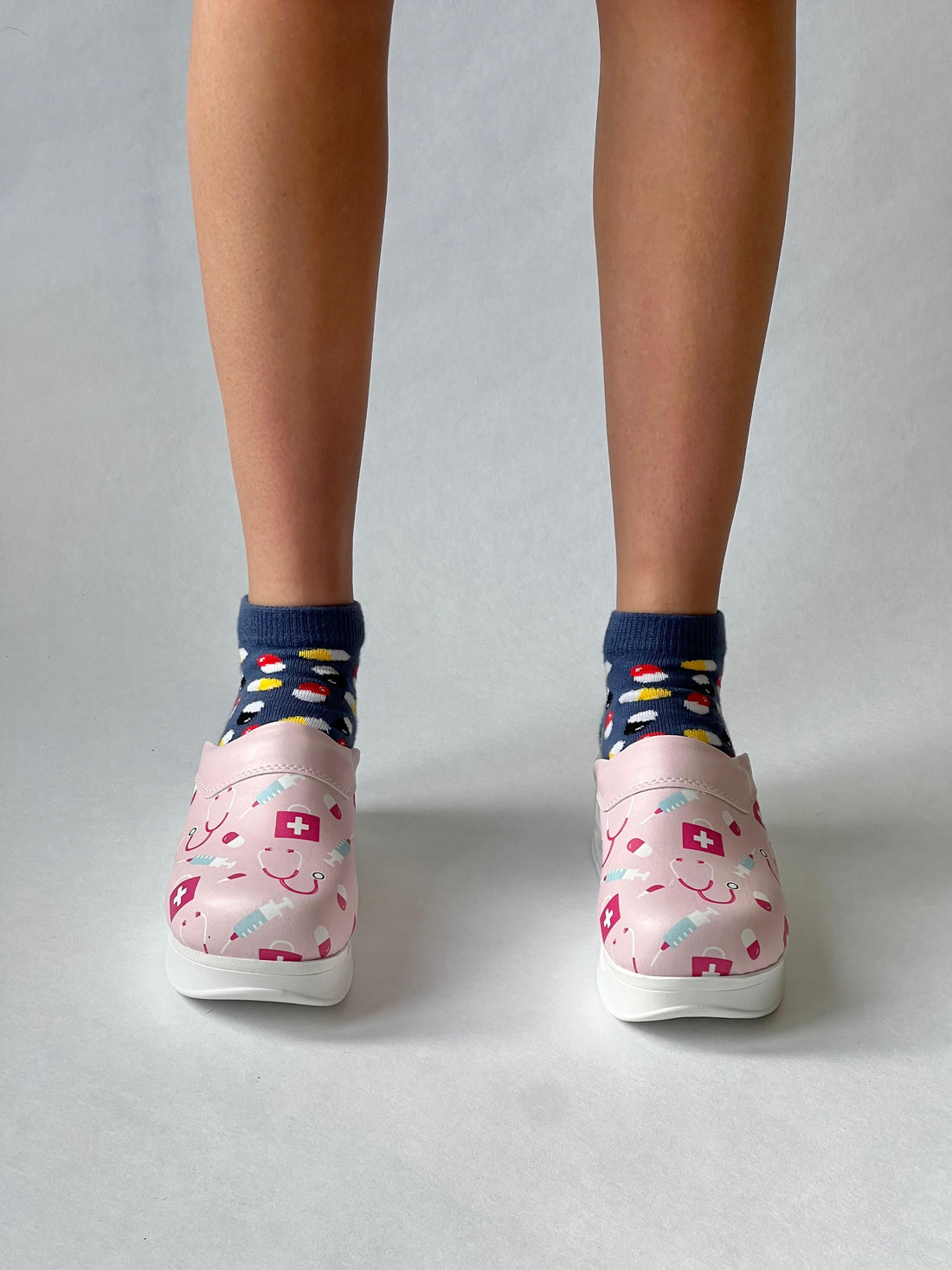 Pflege Hell Rosa Airmeds Clogs