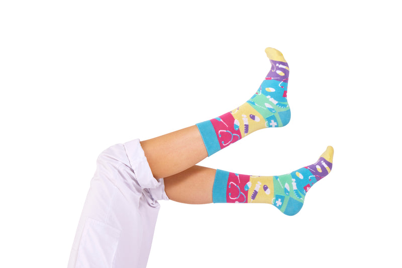 Pflege Socken in Pastellfarben🩺