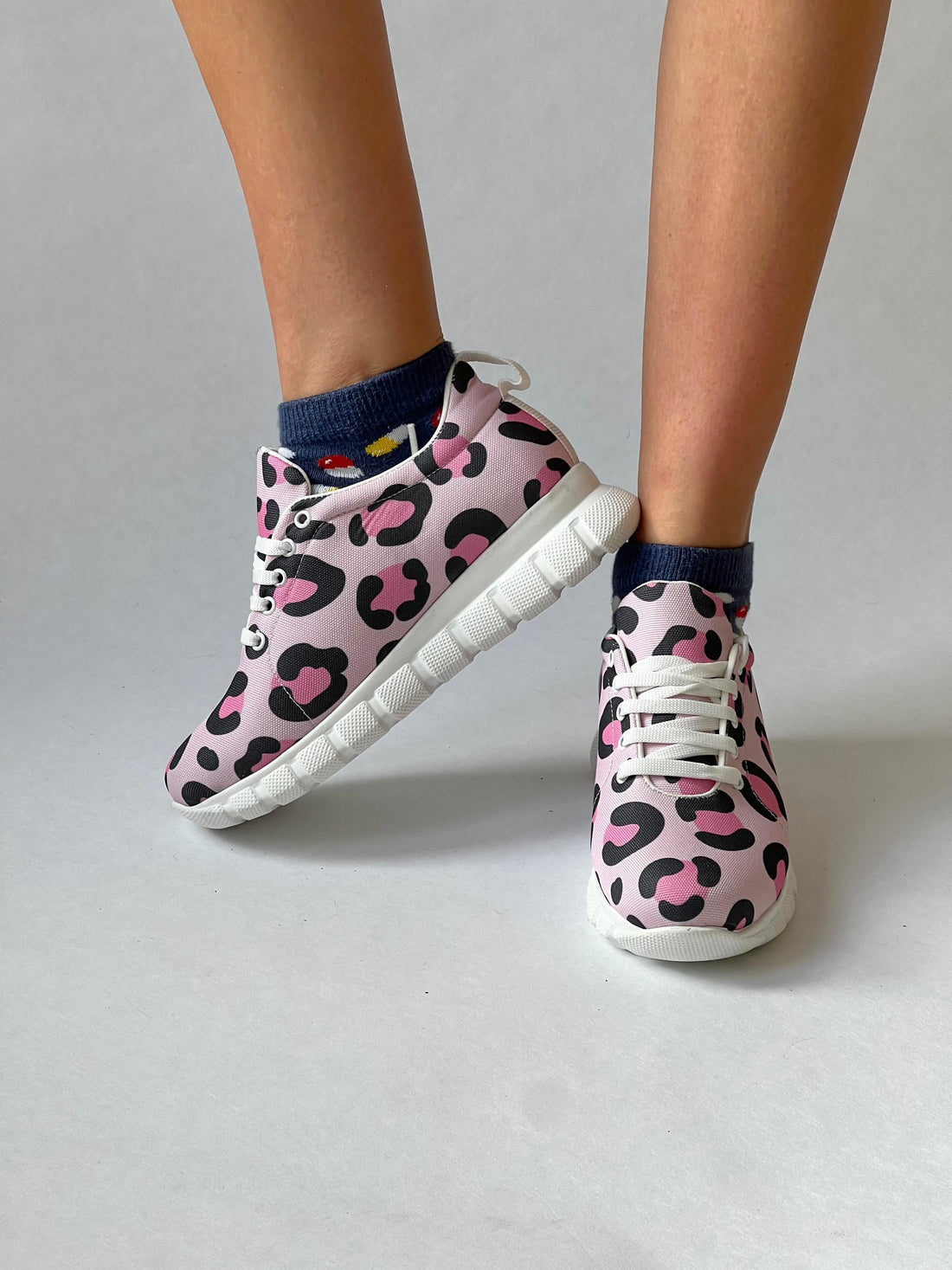 MedSocks &quot;Panther&quot; Rosa Sneakers