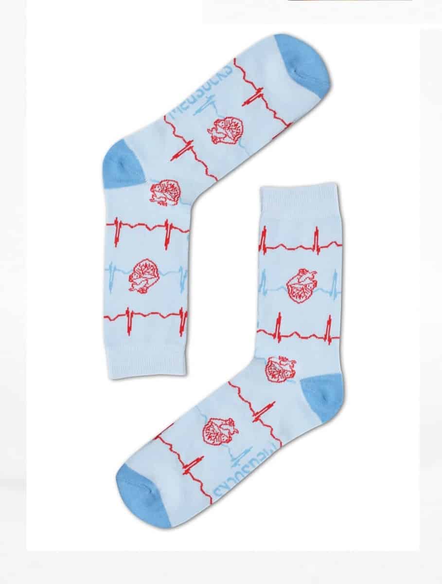 ❤️ ECG | Hartslag Sokken 🩺 - MedSocks