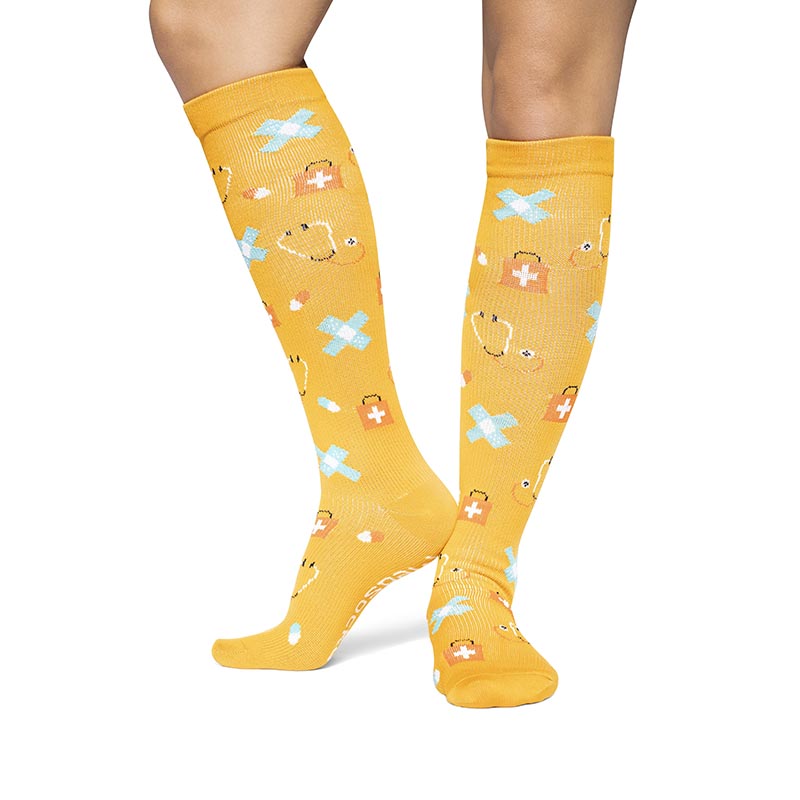 Compressiesokken Zorg Geel - MedSocks