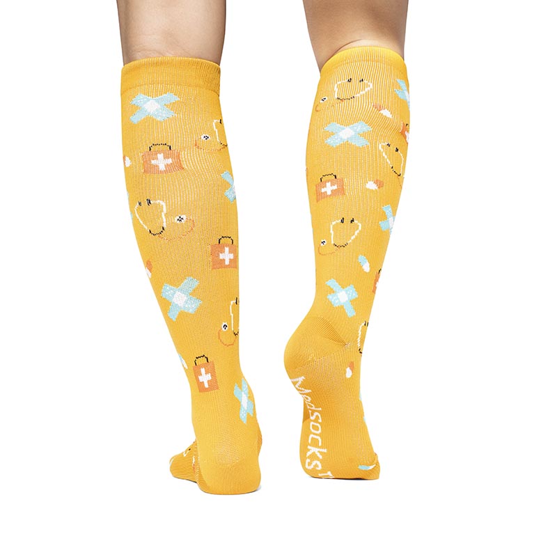 Compressiesokken Zorg Geel - MedSocks