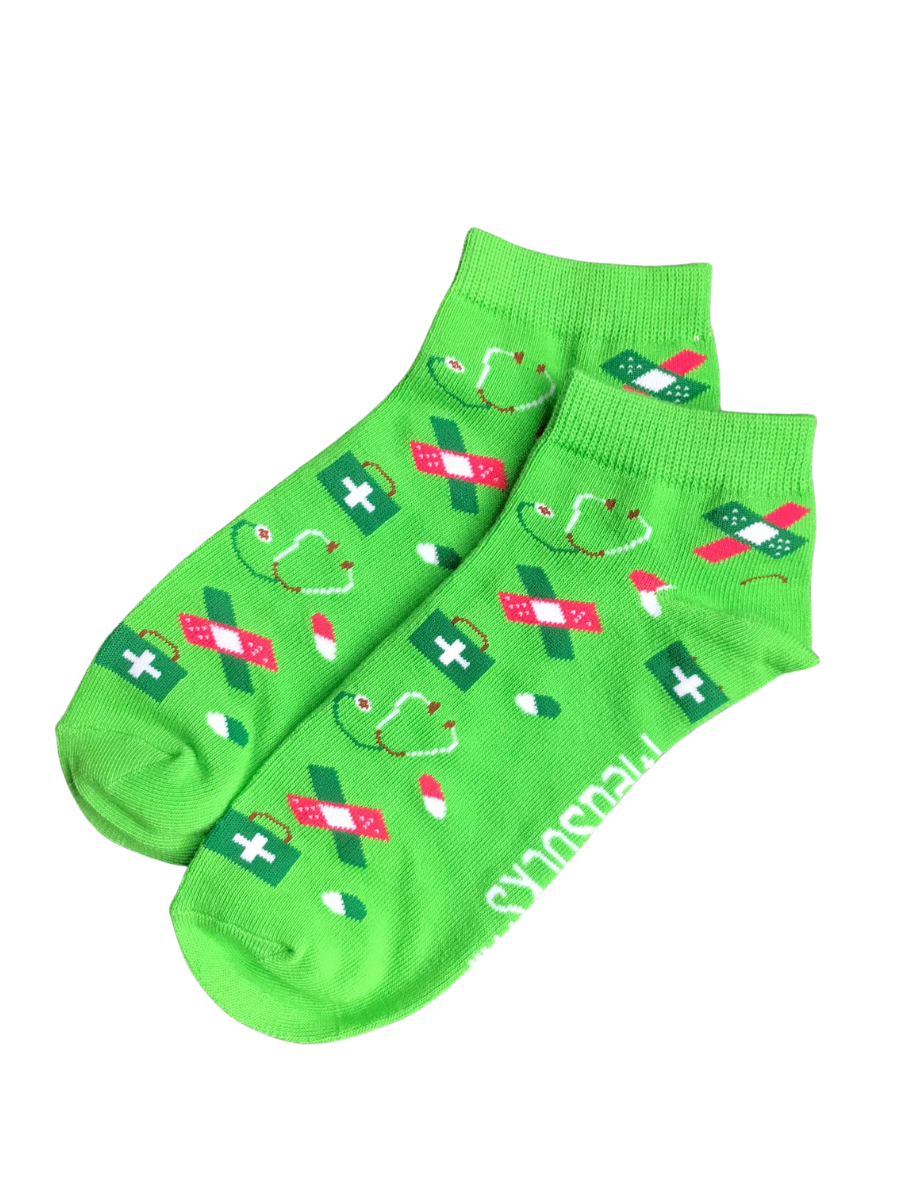 💚Zorg Enkelsokken Groen💚 - MedSocks