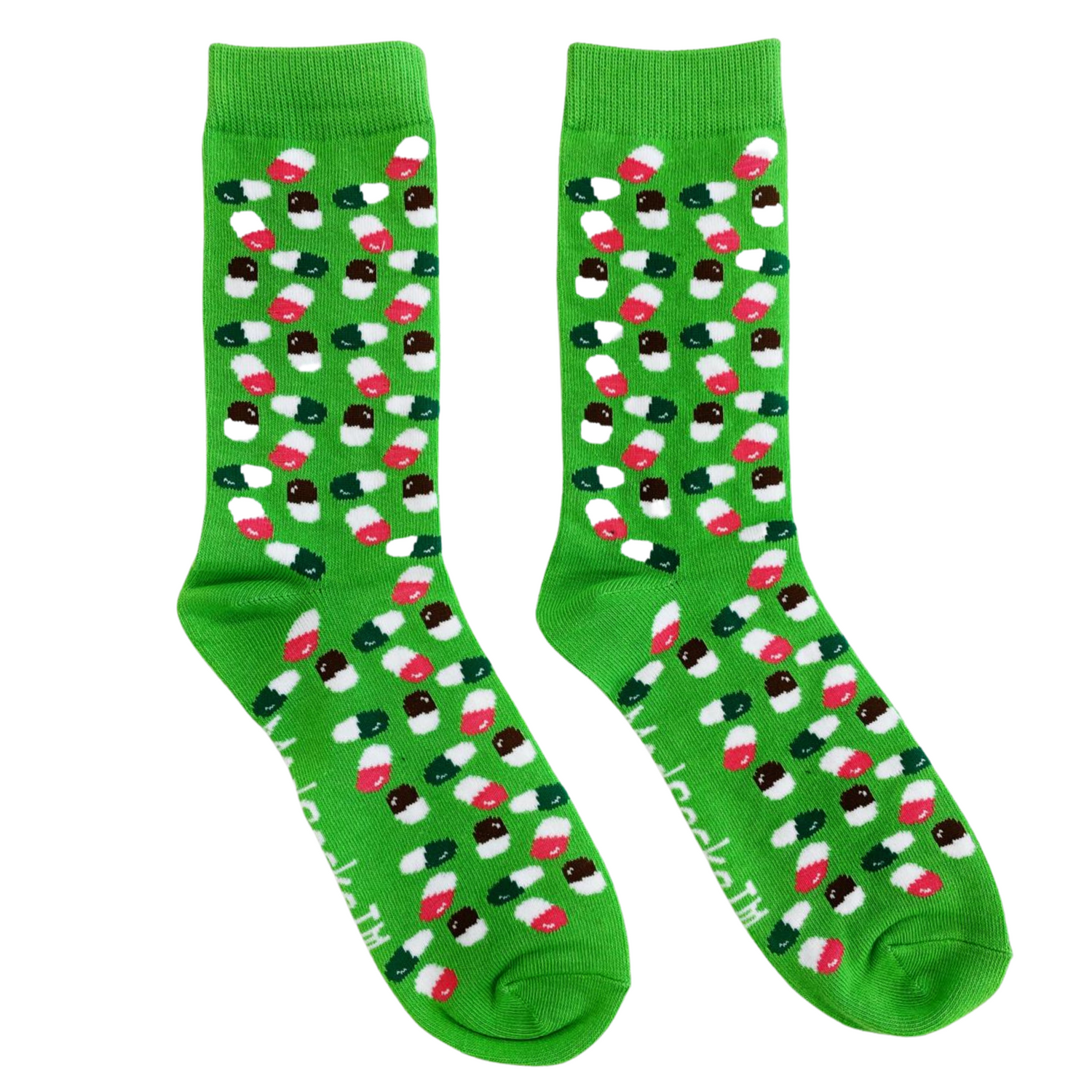 💊 Medicatie | Pillen Sokken Groen 💚 - MedSocks